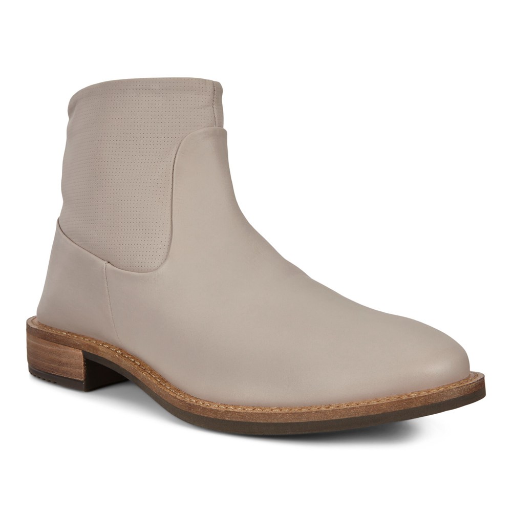 Womens Ankle Boots - ECCO Sartorelle 25S - Grey - 7052ECJHV